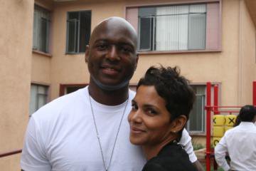 Anthony C. Hall and Halle Berry