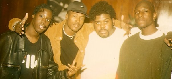 Corwin Moore, Flex Alexander, Ed, and Anthony C. Hall