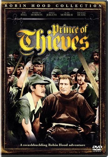 Jon Hall and Alan Mowbray in The Prince of Thieves (1948)