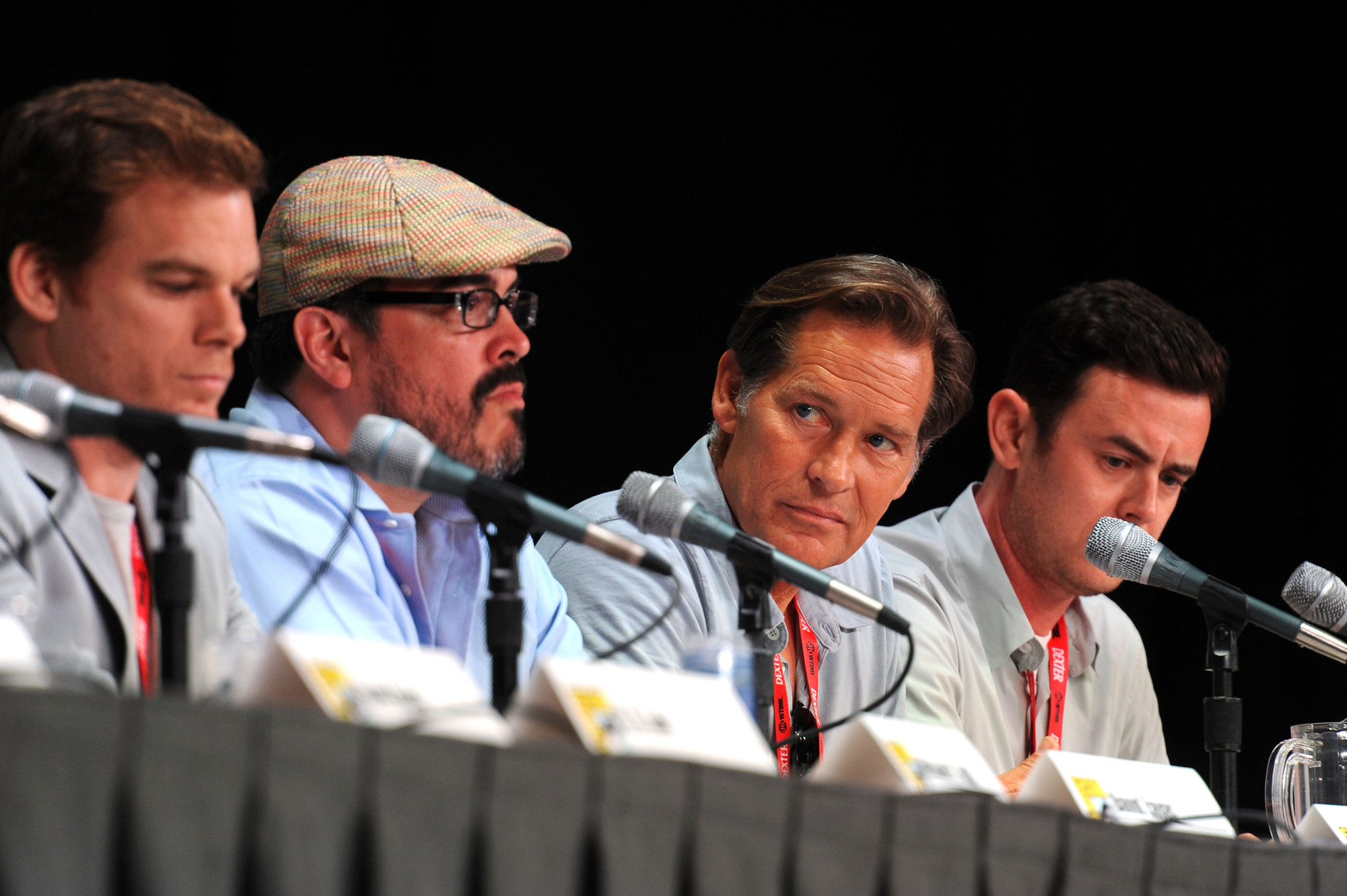 James Remar, Colin Hanks, Michael C. Hall and David Zayas