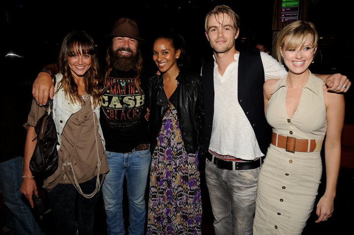 Sharni Vinson, Rodger Halston, Elizabeth Mathis, Ben Milliken and Sasha Jackson Blue Crush 2 Premier