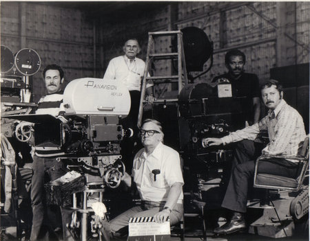 Orville Hallberg and crew Warner Bros., 1972