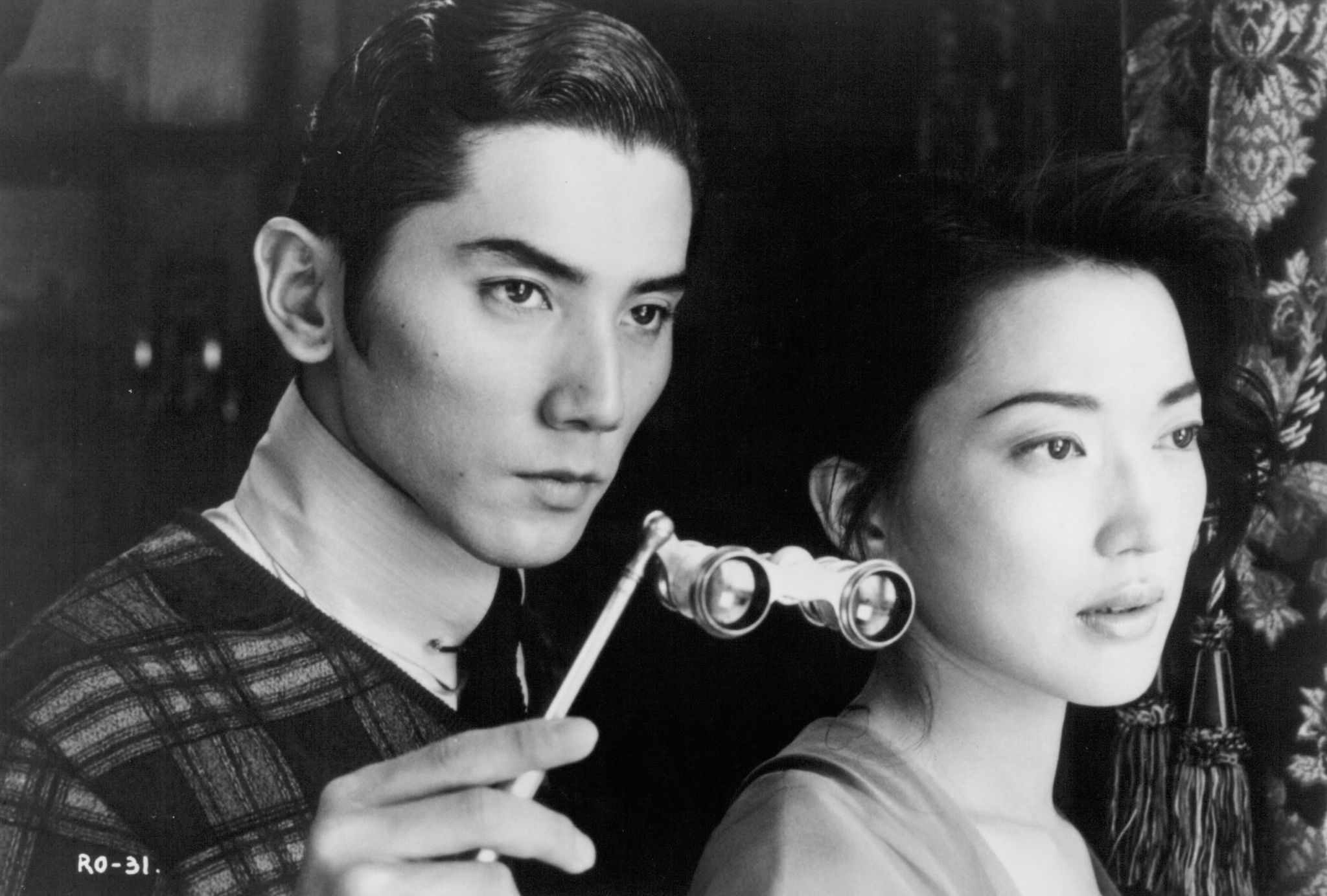 Still of Michiko Hada and Masahiro Motoki in Rampo (1994)