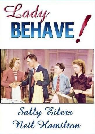 Sally Eilers, George Ernest, Neil Hamilton and Marcia Mae Jones in Lady Behave! (1937)