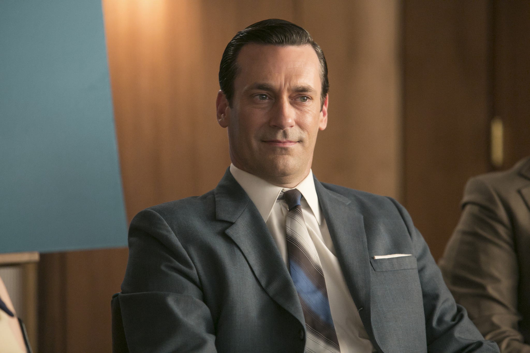 Still of Jon Hamm in MAD MEN. Reklamos vilkai (2007)