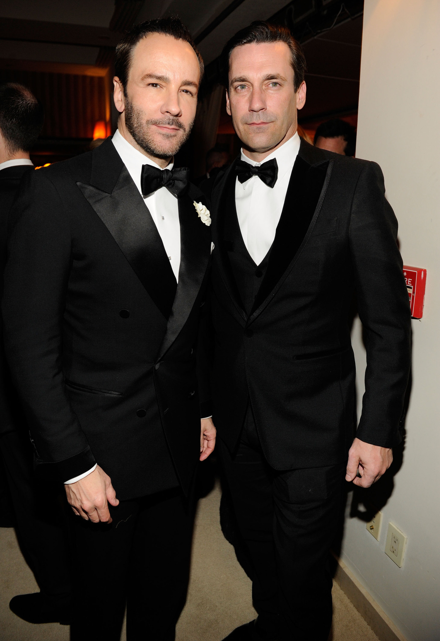 Jon Hamm and Tom Ford