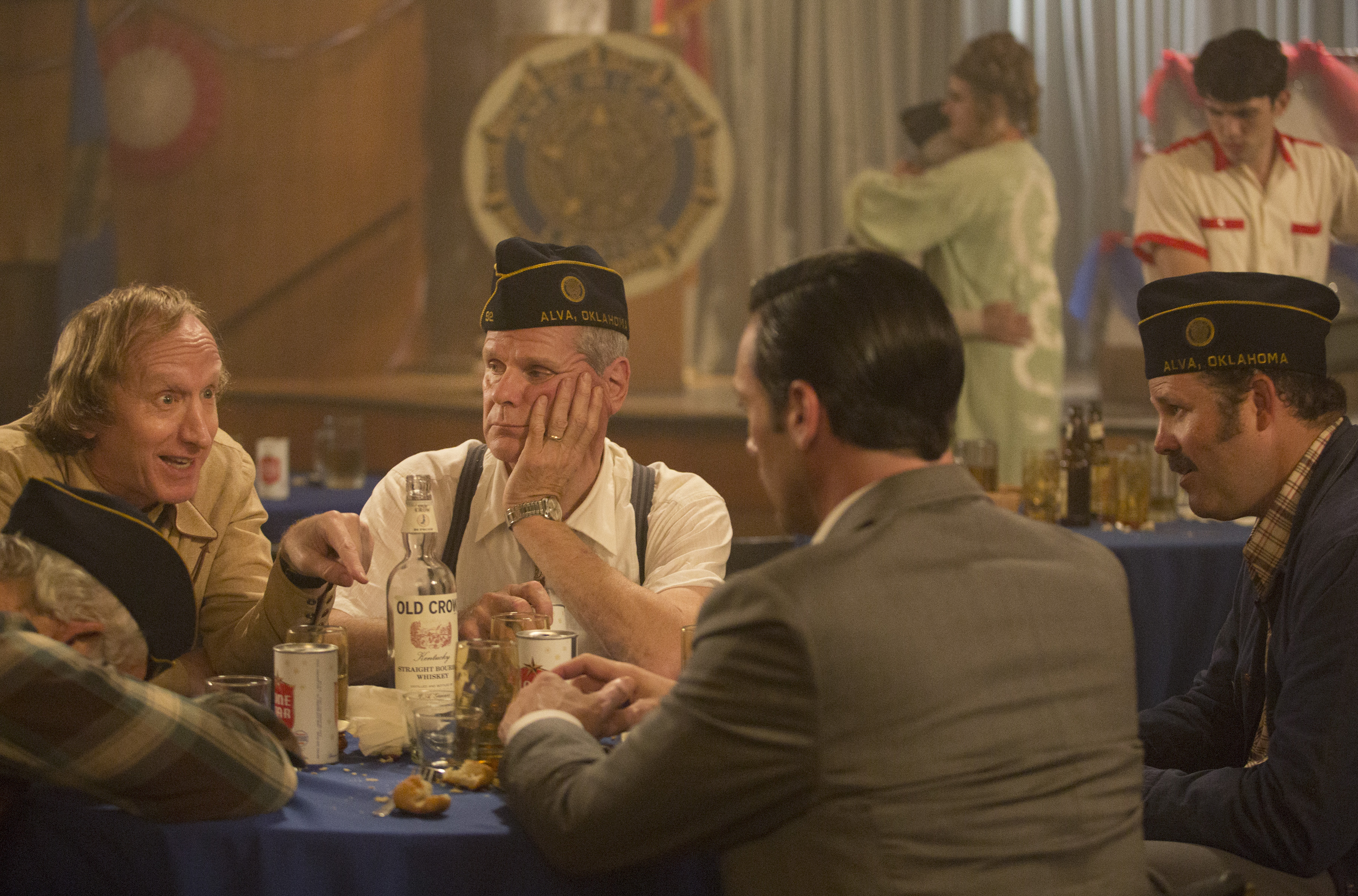 Still of Larry Cedar and Jon Hamm in MAD MEN. Reklamos vilkai (2007)