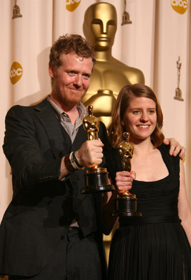 Glen Hansard and Markéta Irglová at event of The 80th Annual Academy Awards (2008)