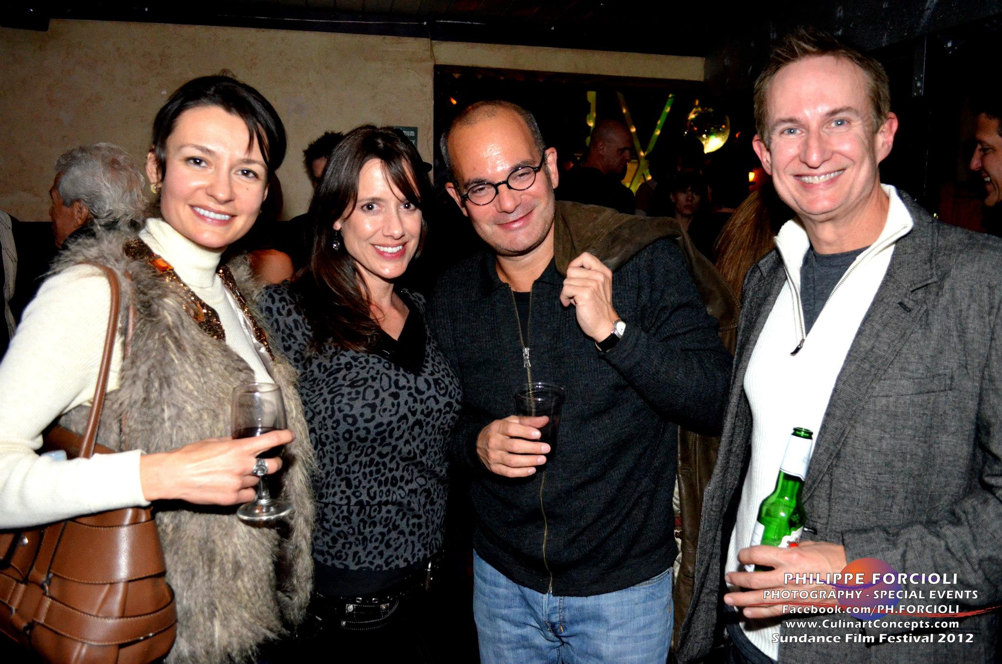 350Green with Nicole Hansen and Eric Sandys at Fifth Annual Sundance Soiree