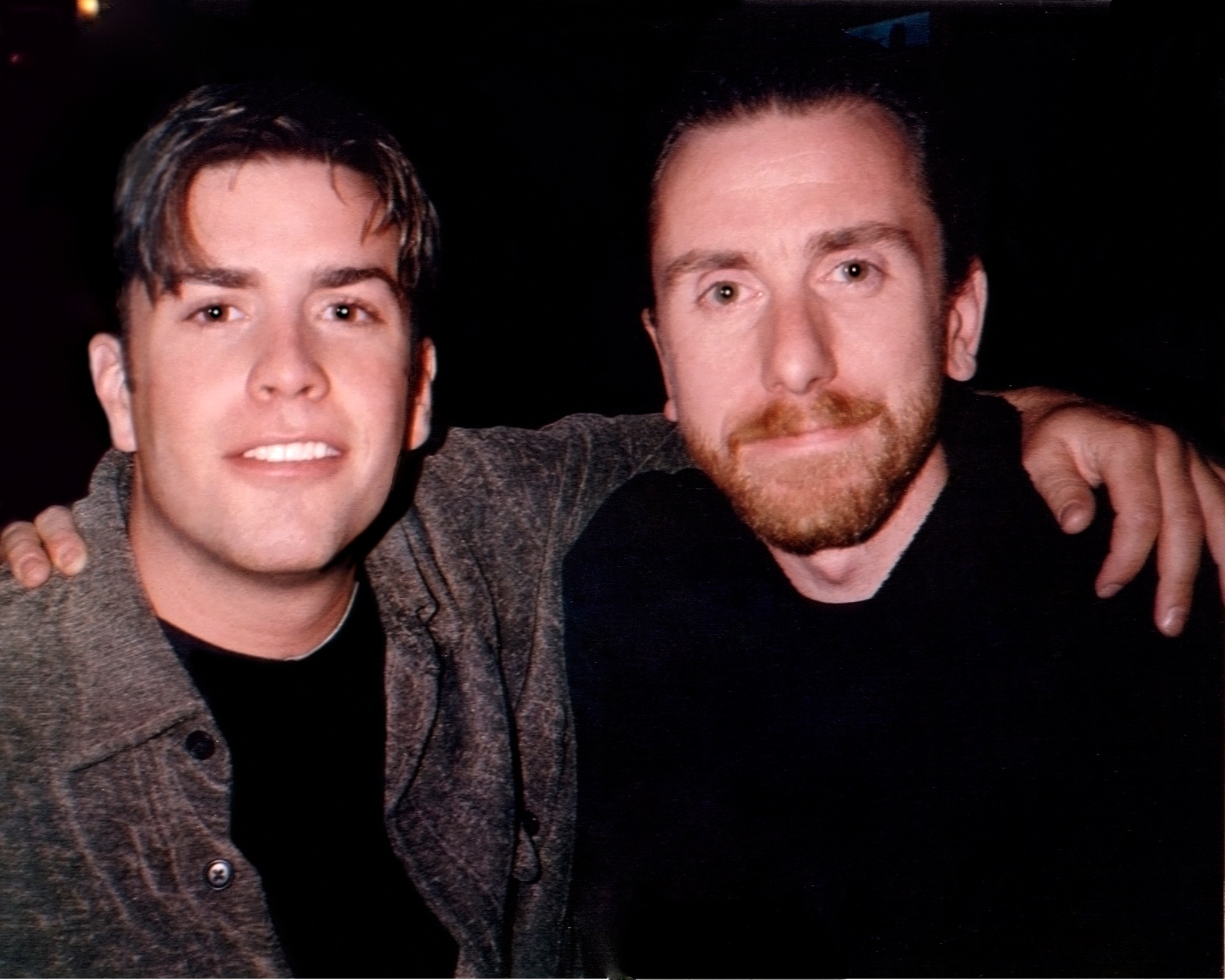 Trent Hanson with Tim Roth