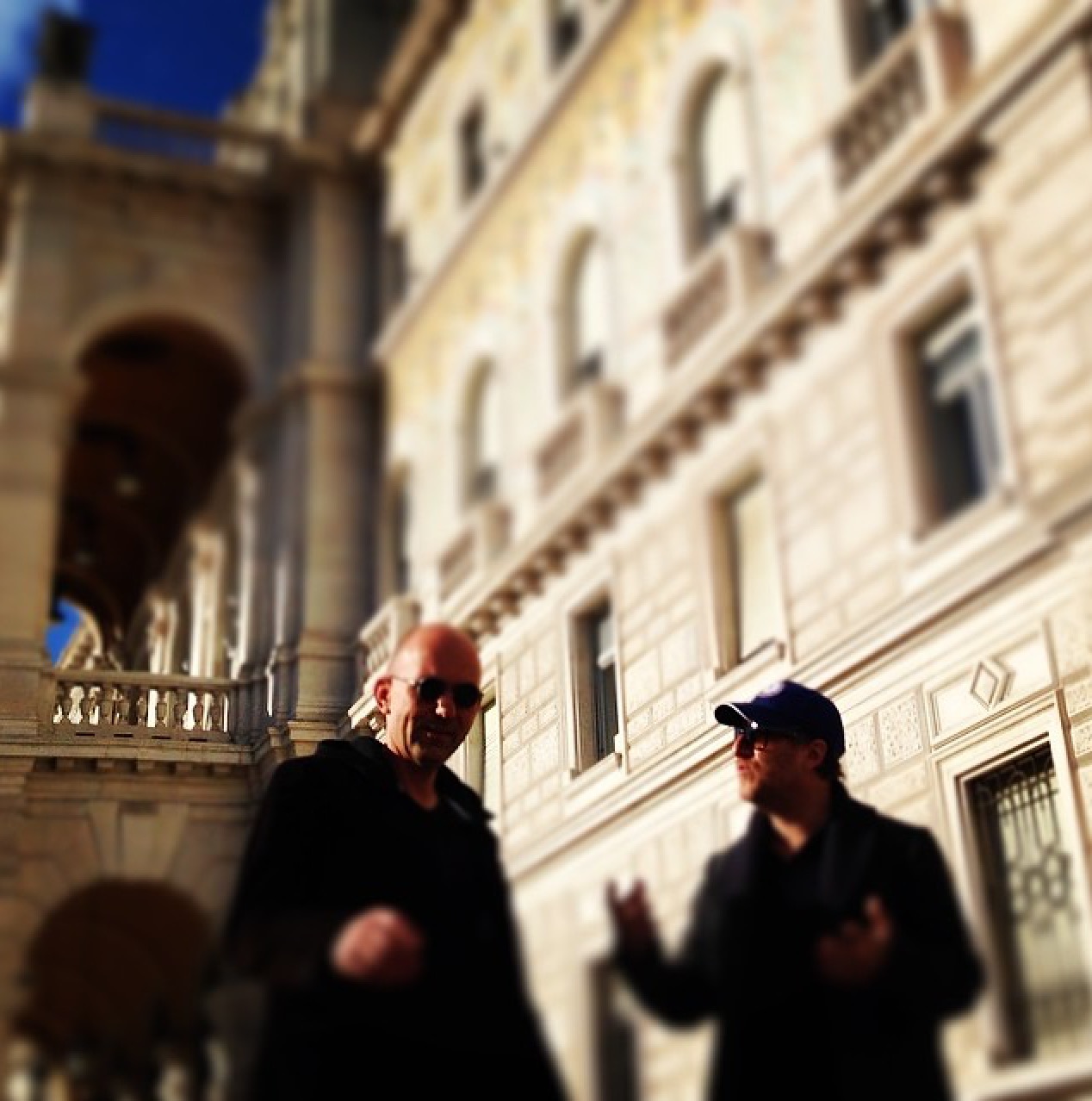 In Trieste, Italy with Reynald Gresset, april 2014