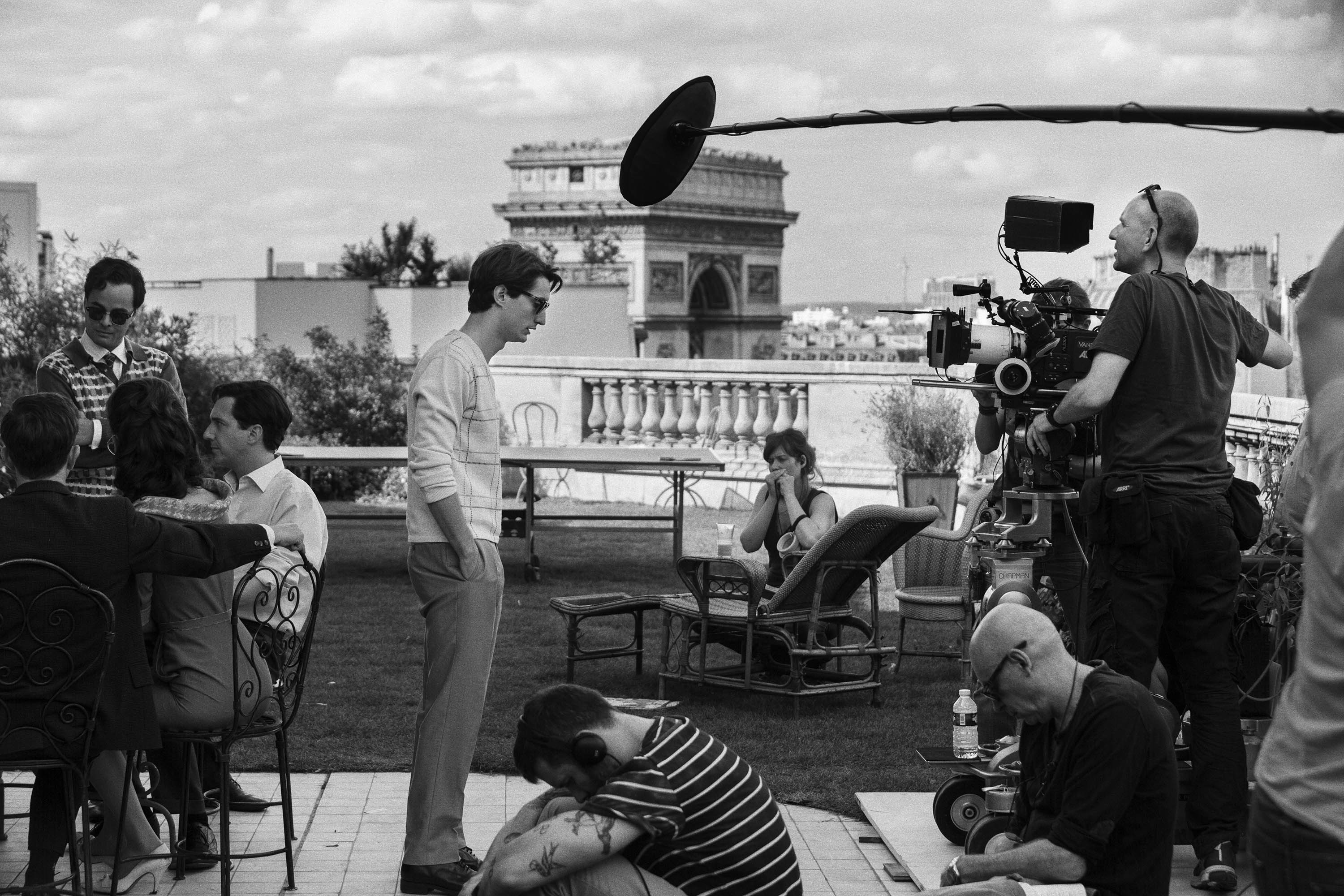 Yves Saint Laurent directed by Jalil Lespert 2013-on set