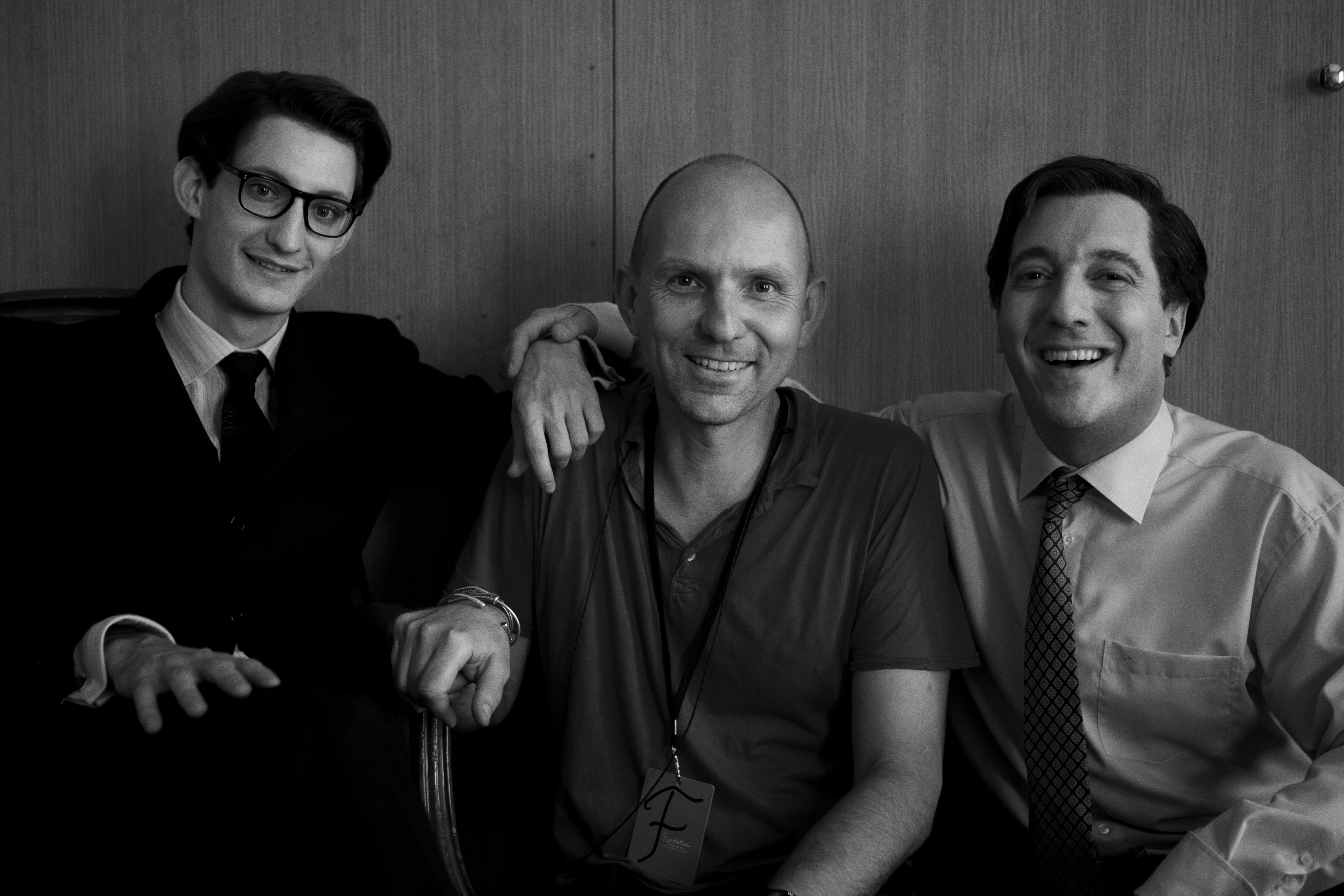 Yves-Saint Laurent directed by Jalil Lespert 2013-Pierre Niney, Guillaume Galienne and me