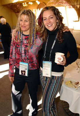 Catherine Hardwicke and Laurel Almerinda