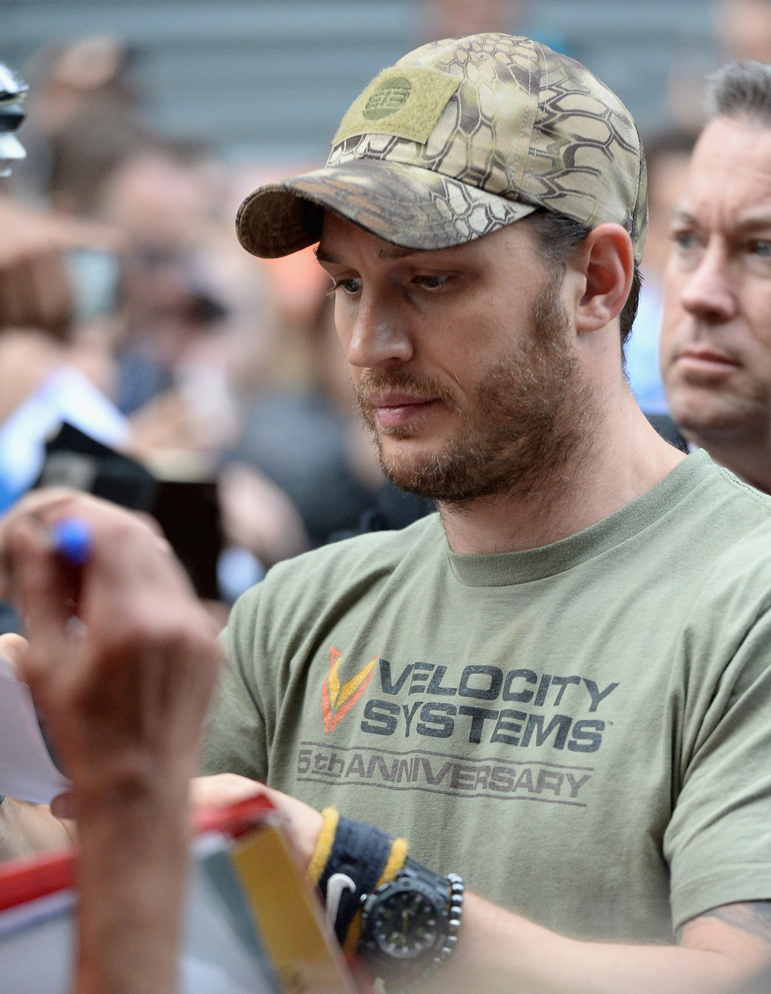 Tom Hardy at event of While We're Young (2014)