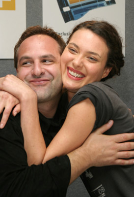 Shalom Harlow and Eric Siegel at event of I Love Your Work (2003)