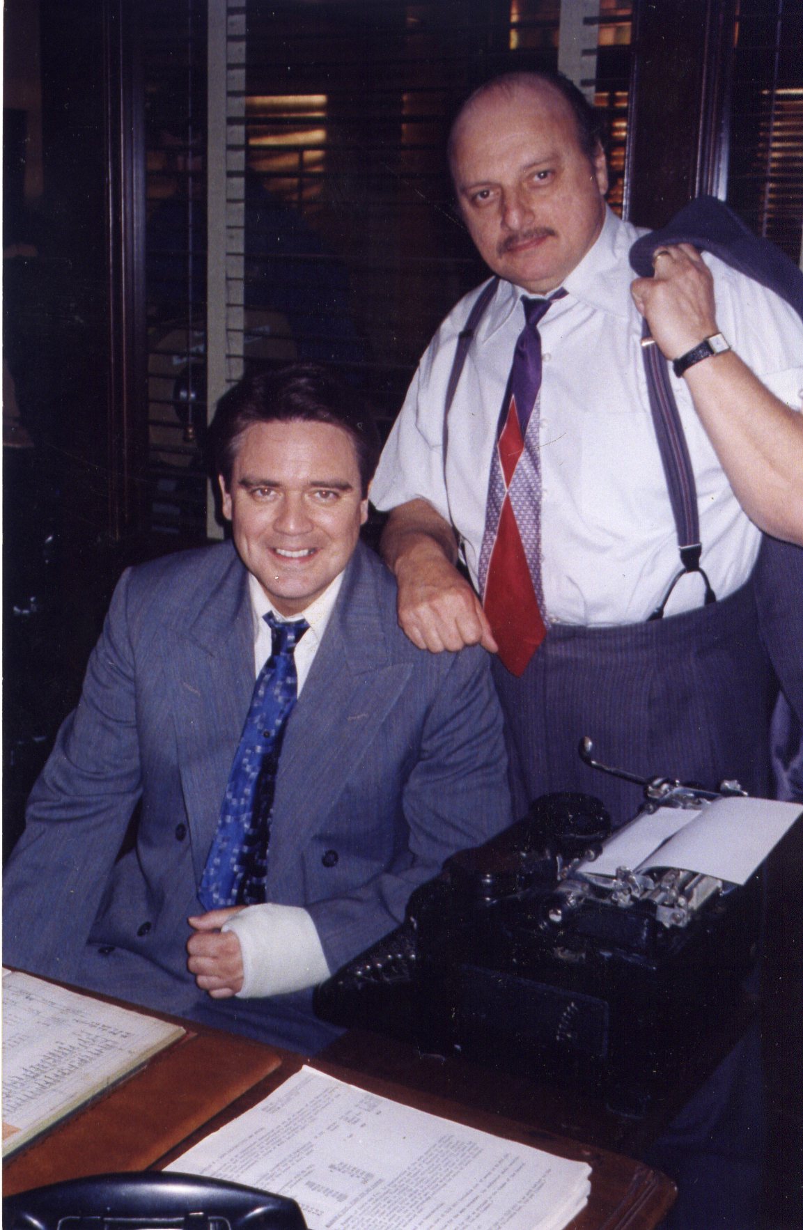 Michael Harney and Dennis Franz