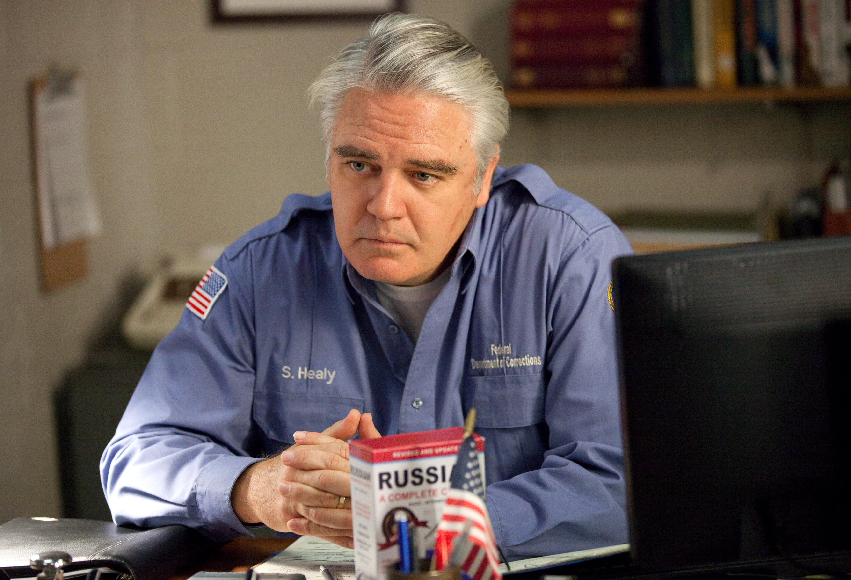 Still of Michael Harney in Orange Is the New Black: Looks Blue, Tastes Red (2014)