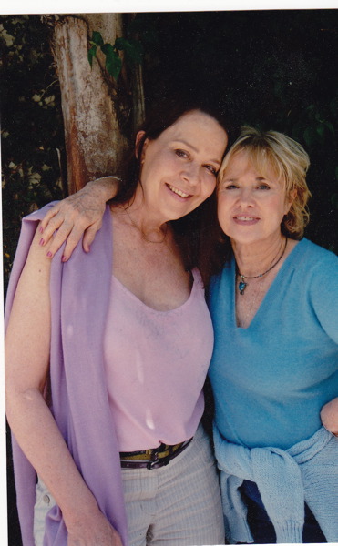 Samantha Harper on Left with writing partner, Elena Eulo