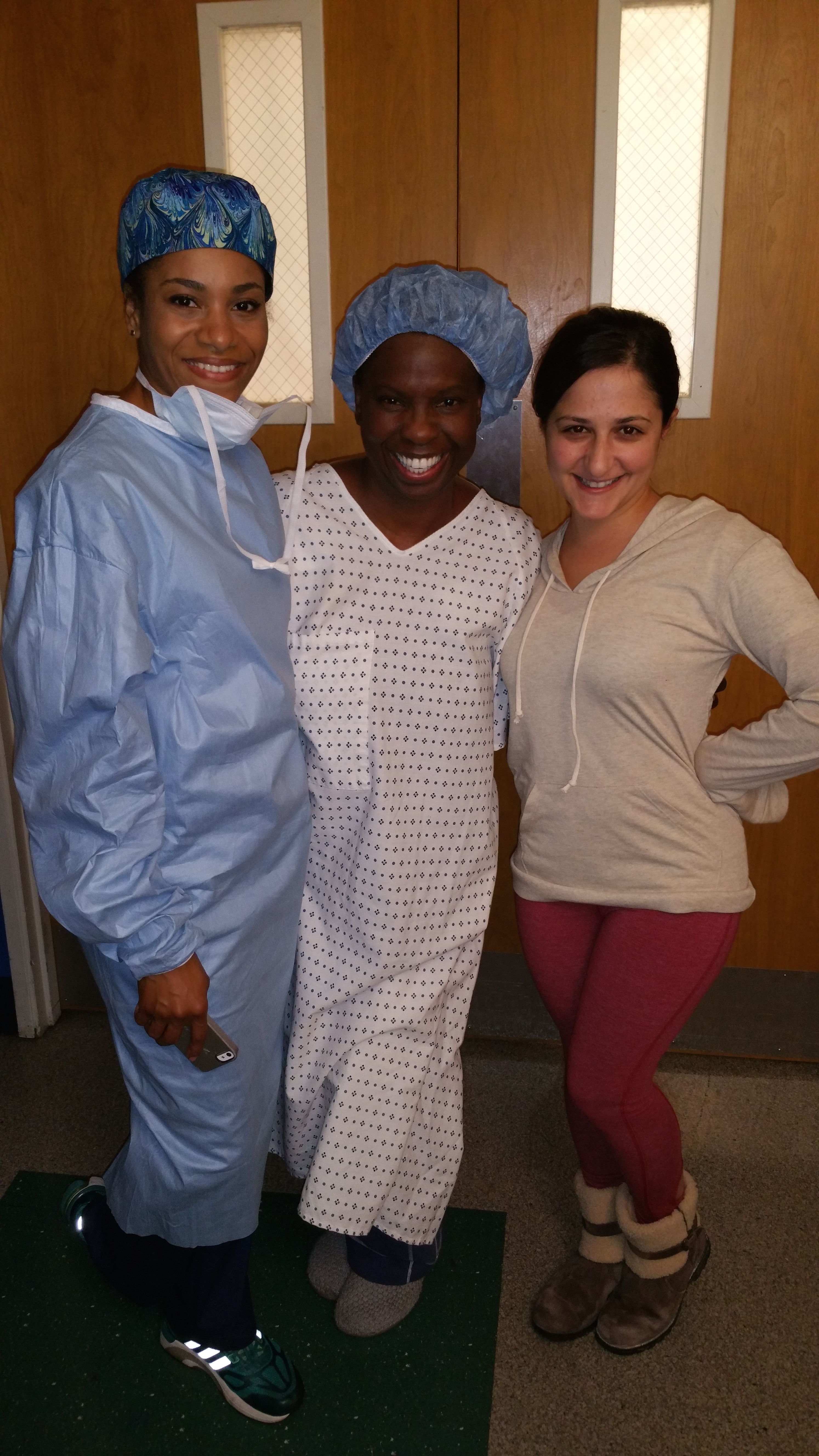 Still of Cheryl Francis Harrington, Kelly McCreary and Tia Napolitano in Grey's Anatomy The Bed's Too Big Without You (Feb. 5, 2015)