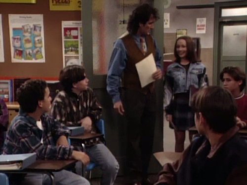 Still of Ben Savage, Danielle Harris, Anthony Tyler Quinn and Rider Strong in Boy Meets World (1993)