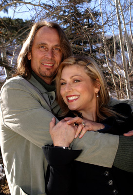 Tatum O'Neal and Michael Harris at event of The Technical Writer (2003)