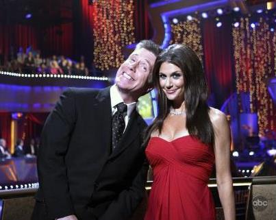 Still of Tom Bergeron and Samantha Harris in Dancing with the Stars (2005)