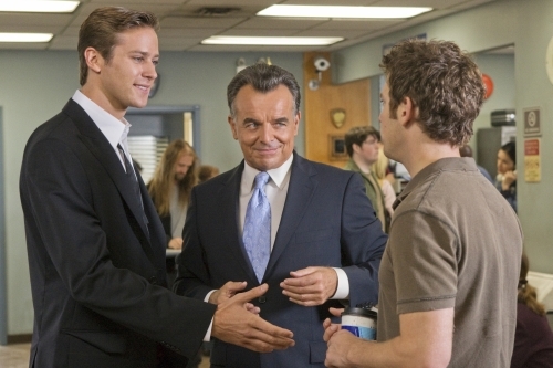 Still of Bret Harrison, Ray Wise and Armie Hammer in Reaper (2007)