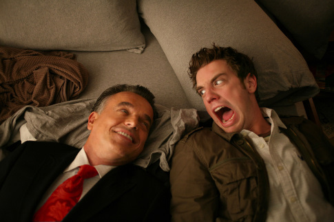 Still of Bret Harrison and Ray Wise in Reaper (2007)