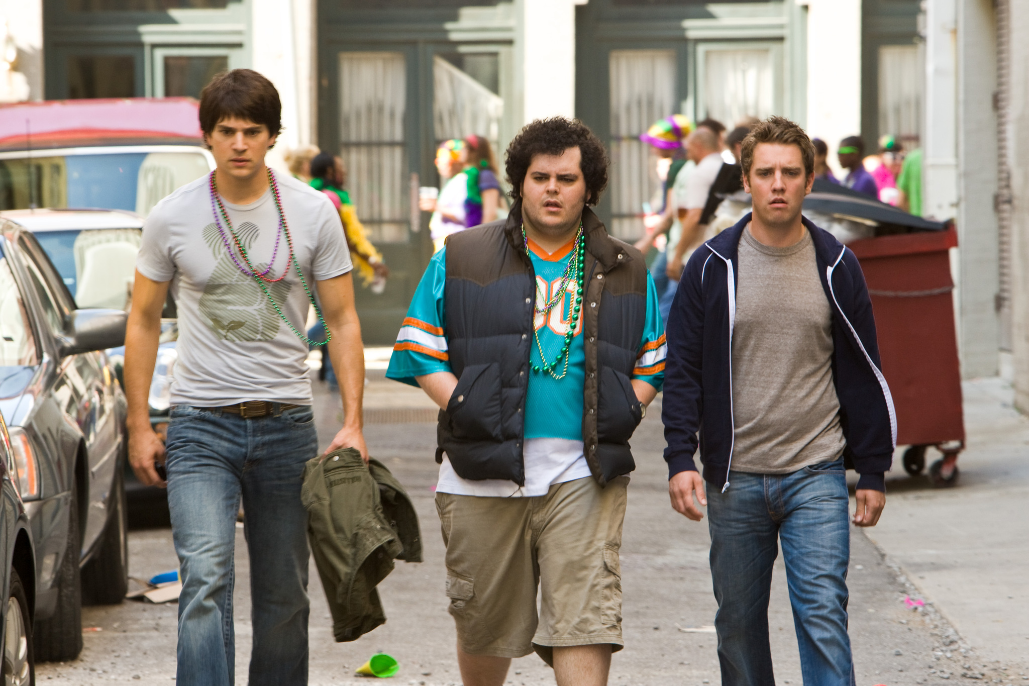 Still of Nicholas D'Agosto, Bret Harrison and Josh Gad in Mardi Gras: Spring Break (2011)