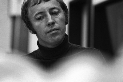 Noel Harrison at a recording session