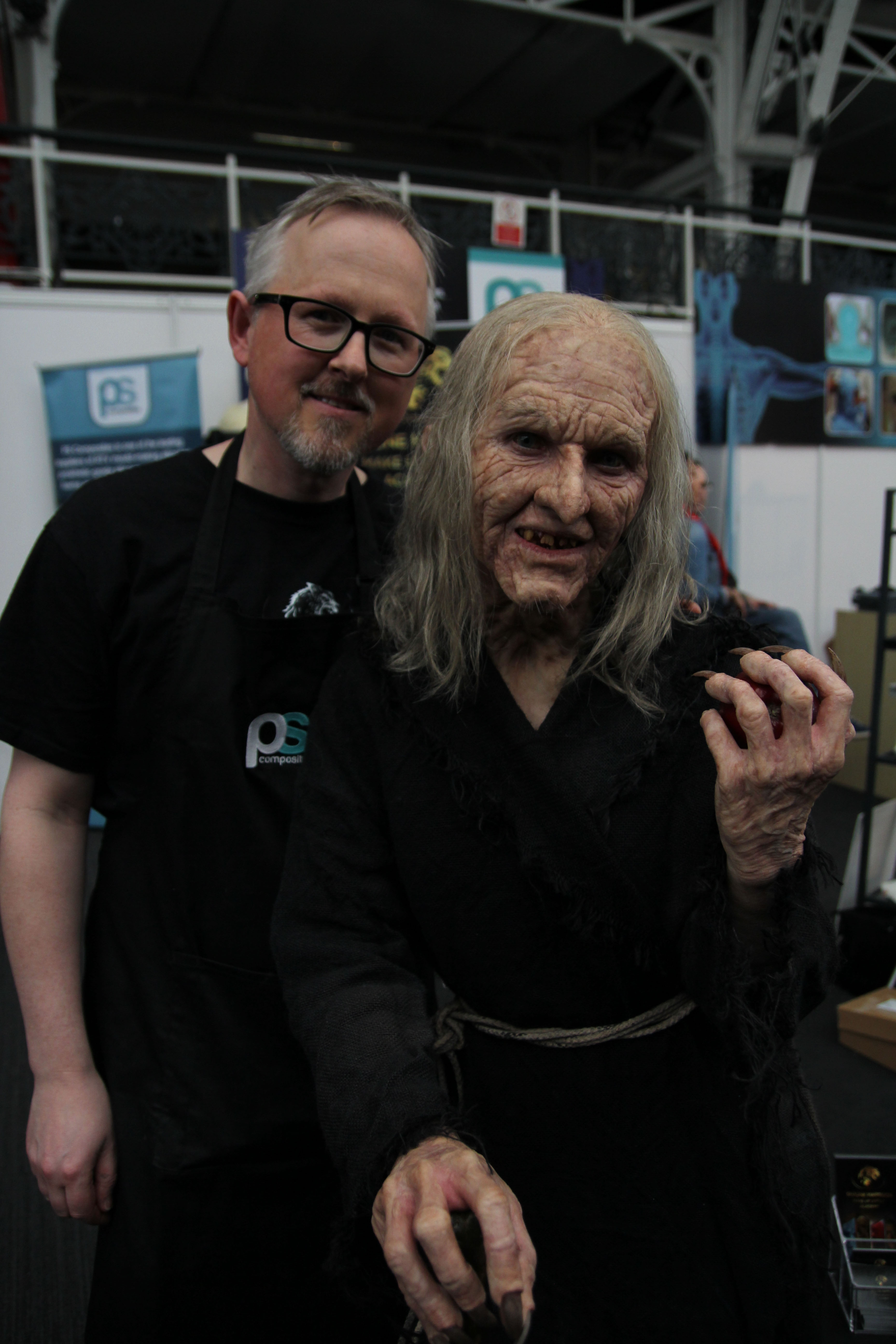 Witch prosthetic I made for this years UMA make up expo in london 2014