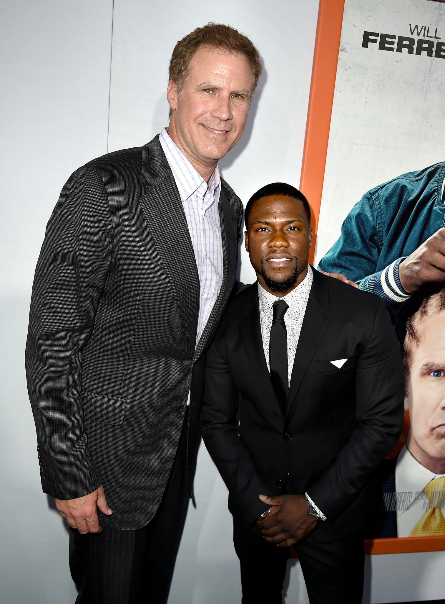 Will Ferrell and Kevin Hart at event of Buk kietas (2015)