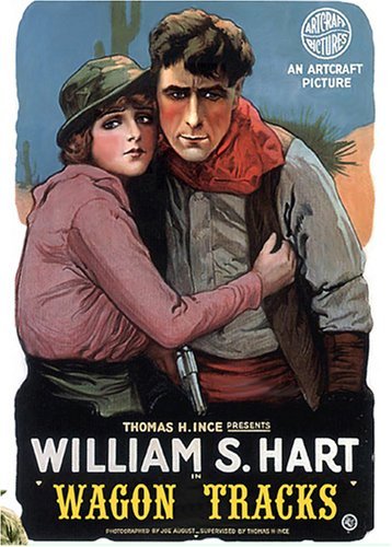 William S. Hart and Jane Novak in Wagon Tracks (1919)