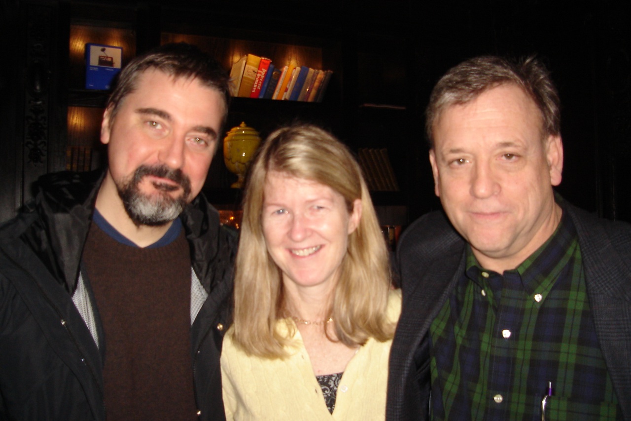 JJ Harting with Mark and Barb Vonnegut.