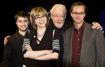 with Daniel Radcliffe and Richard Griffiths
