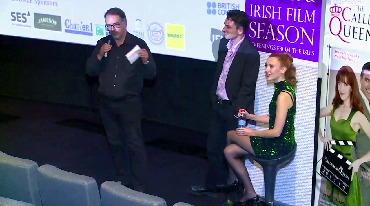 Amy-Joyce Hastings at Event: British & Irish Film Season, Ciné Utopia, Luxembourg