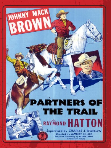 Johnny Mack Brown and Raymond Hatton in Partners of the Trail (1944)