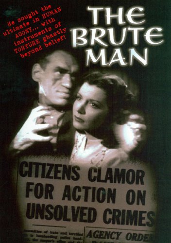 Jane Adams and Rondo Hatton in The Brute Man (1946)