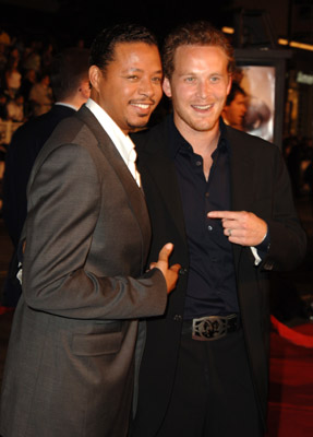 Terrence Howard and Cole Hauser at event of Get Rich or Die Tryin' (2005)