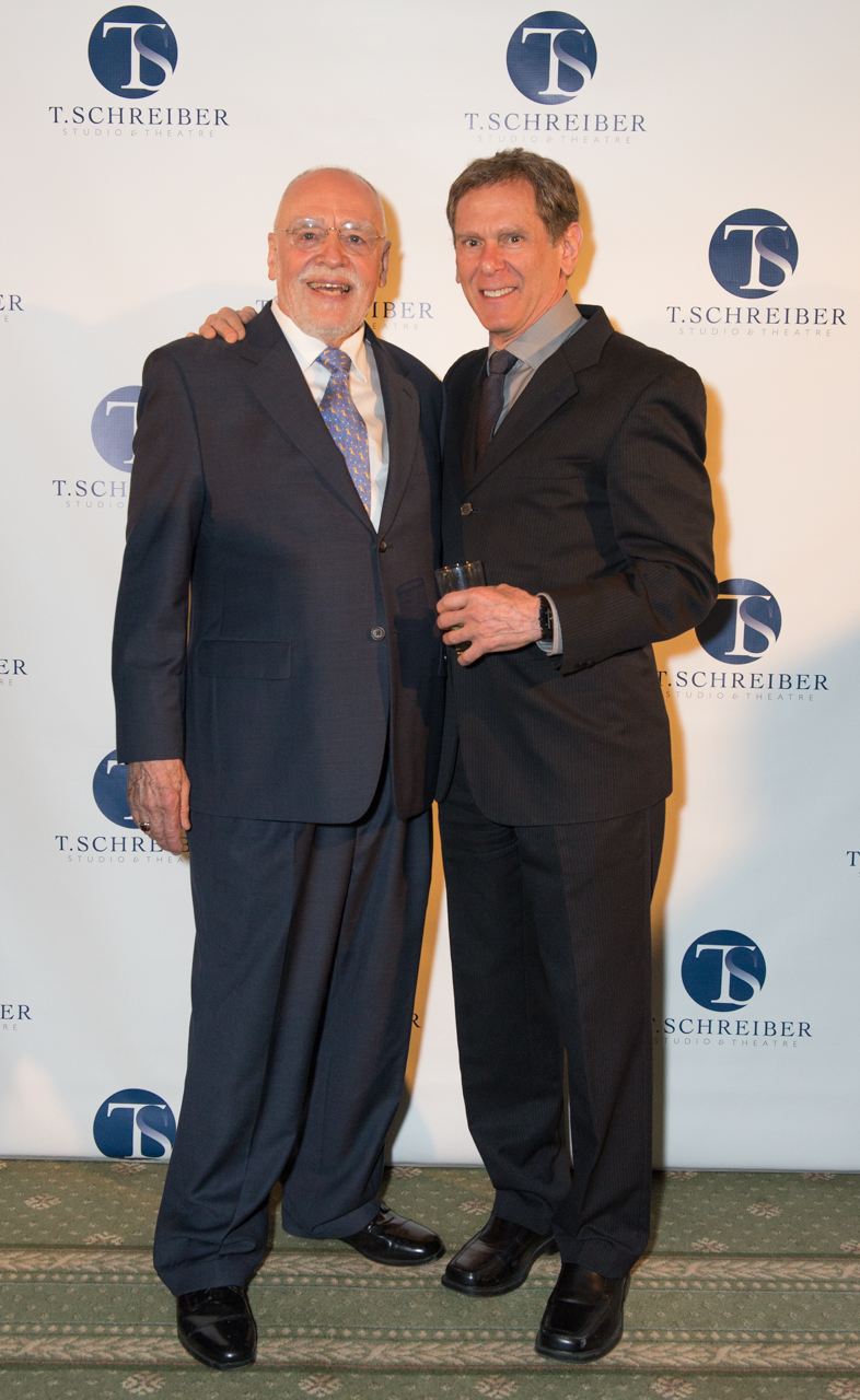 Terry Schreiber and David Hausman at 45th Anniversary Gala T. Schreiber Studio