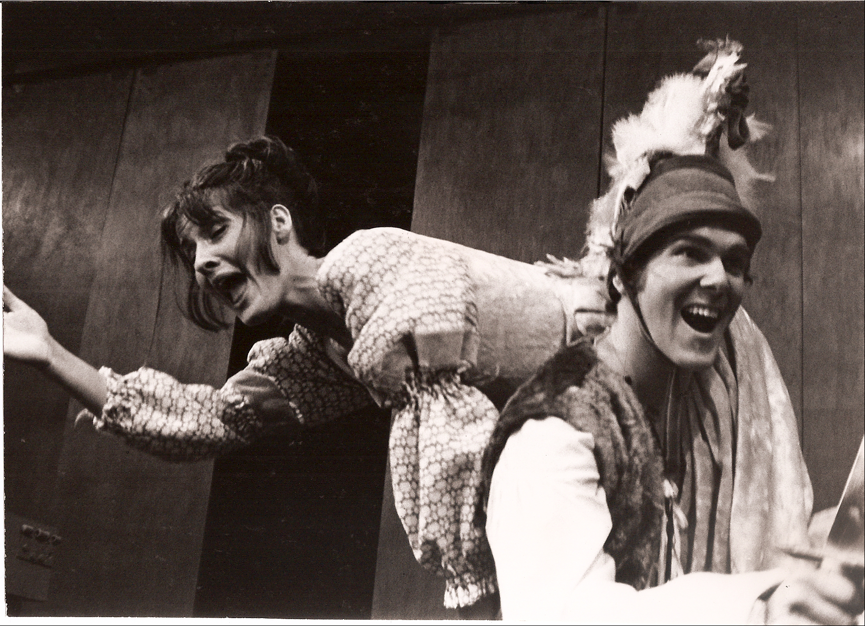 Petruchio in THE TAMING OF THE SHREW with Jane Herrick