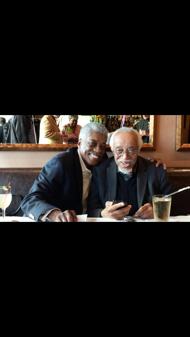 Ira Hawkins with Jazz great Barry Harris, NYC