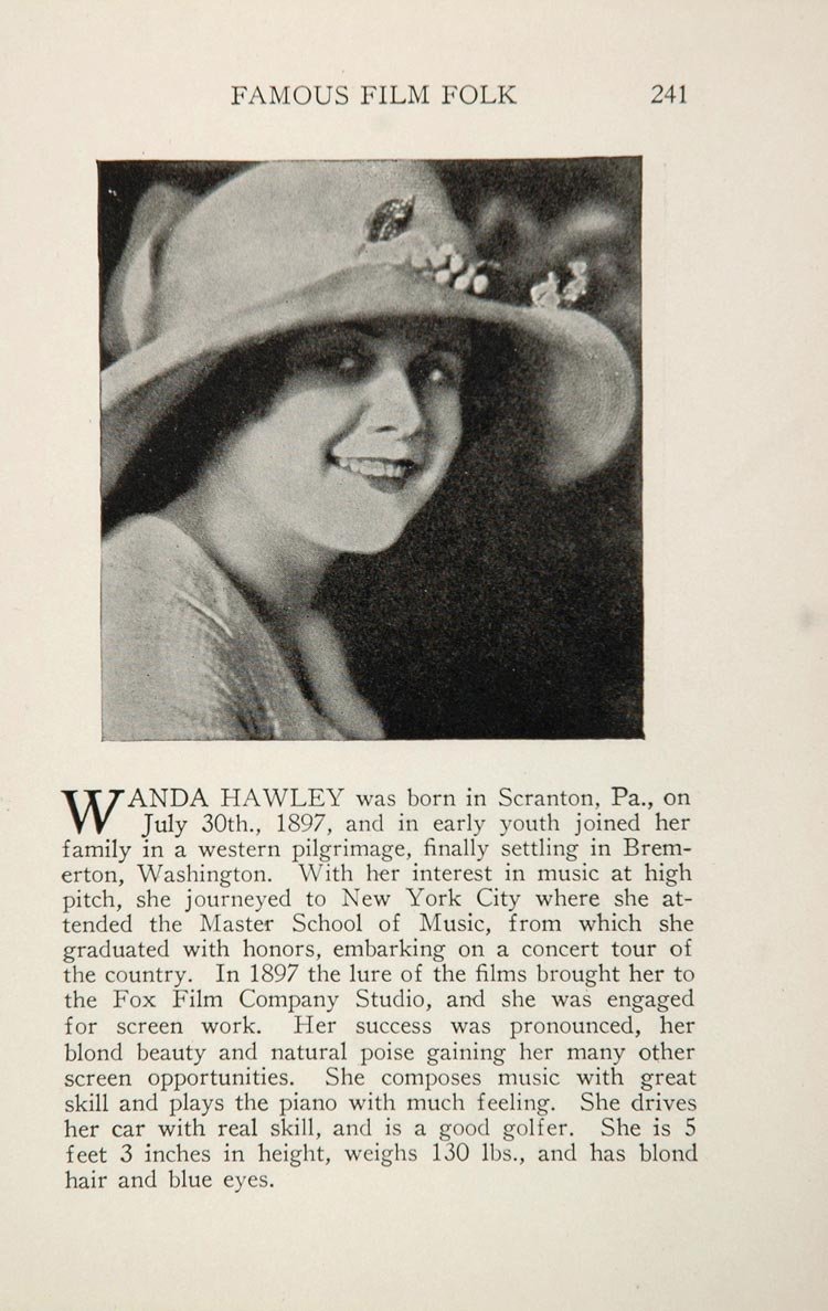 Wanda Hawley