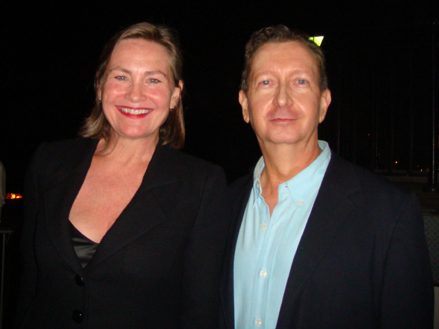 Cherry Jones and Phil Hawn at event of 24