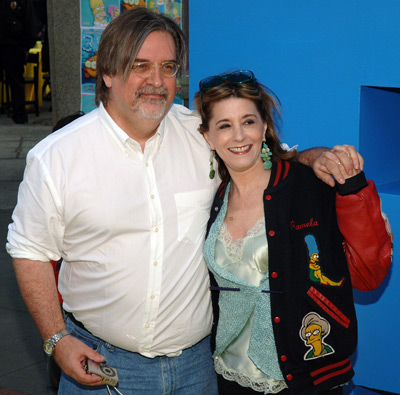 Matt Groening and Pamela Hayden at event of Simpsonai (1989)