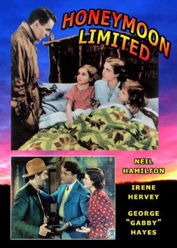 Joy Filmer, June Filmer, Neil Hamilton, George 'Gabby' Hayes and Irene Hervey in Honeymoon Limited (1935)