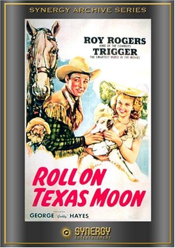 Roy Rogers, Dale Evans and George 'Gabby' Hayes in Roll on Texas Moon (1946)