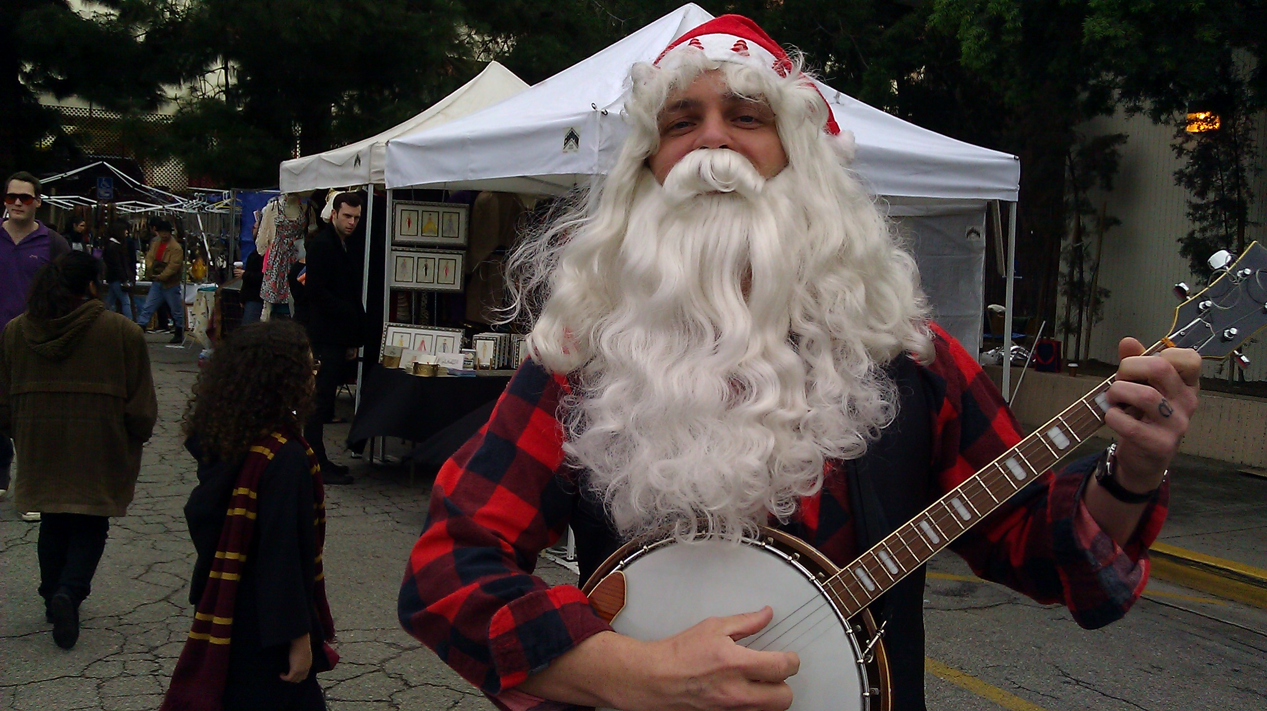 Hippy Santa at The Melrose Trading Post!