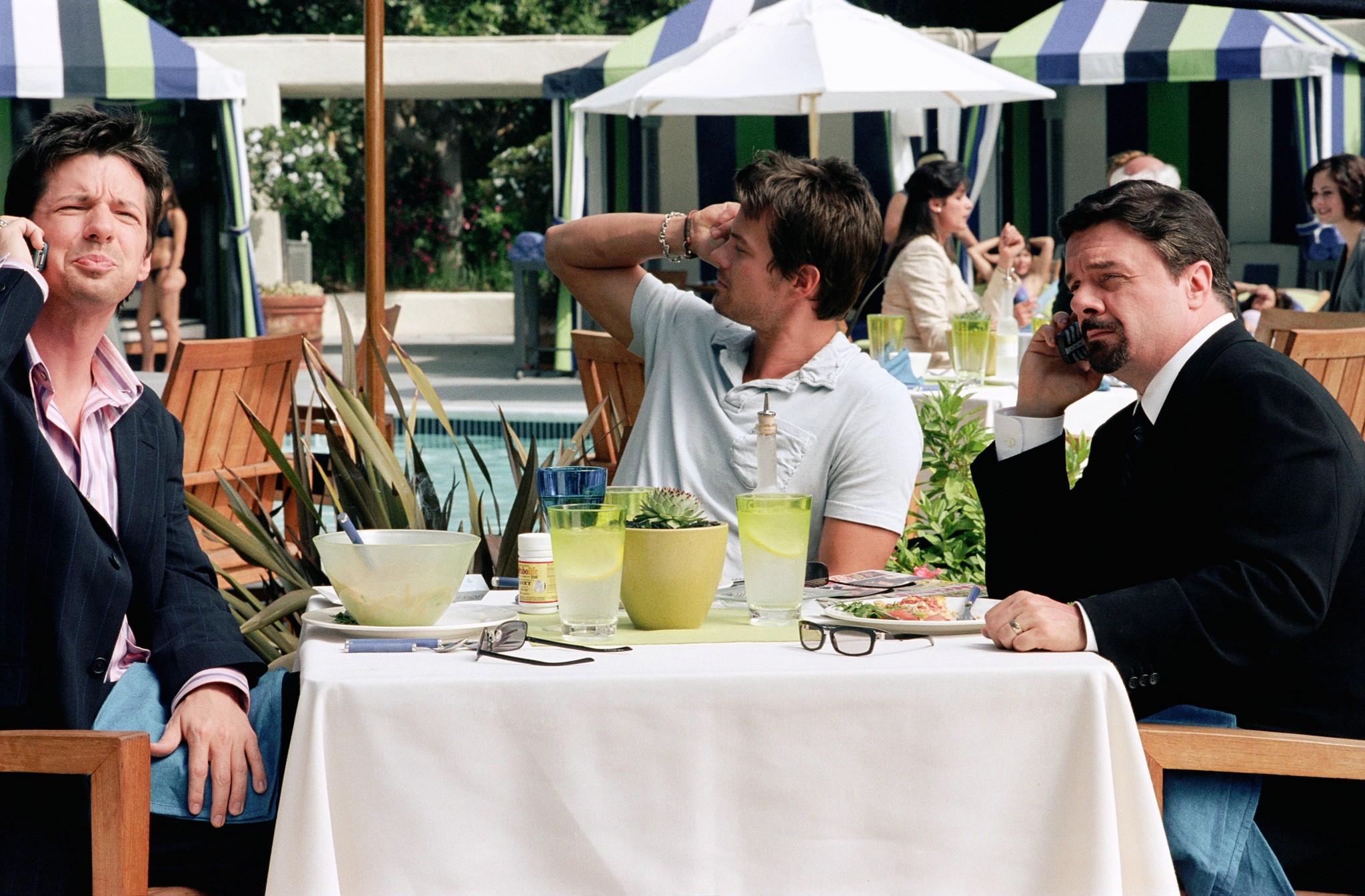 Still of Nathan Lane, Sean Hayes and Josh Duhamel in Win a Date with Tad Hamilton! (2004)